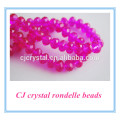 rondelle glass beads, latest design necklace